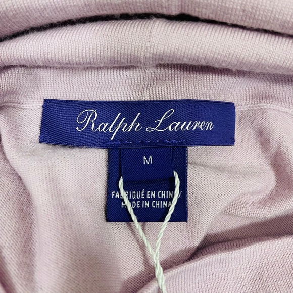 Ralph Lauren Purple Label Women Turtle Neck Sweater Size M Pre-Fall Sleeveless. - Picture 7 of 11